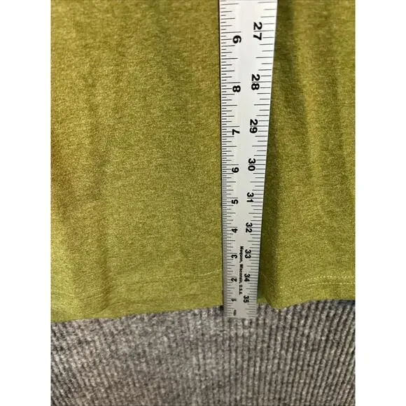 Carhartt MensLoose Fit Heavyweight Long Sleeve Graphic T Shirt Sz XL Tall Green - Picture 9 of 9